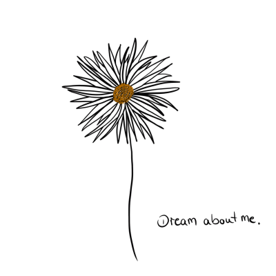 Daisy illustration — Dream about me