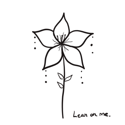 Lily illustration — Lean on me